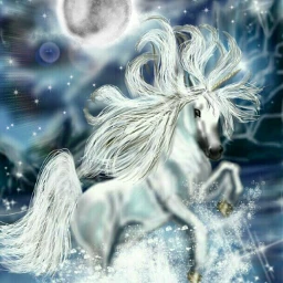 dcnightsky horse moon